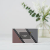 Beruflicher Berater Visitenkarte (Stehend Vorderseite)