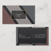 Beruflicher Berater Visitenkarte (Vorne/Hinten)