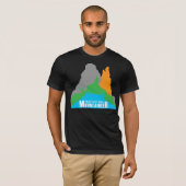 Beruflicher Bergsteiger T-Shirt (Vorne ganz)