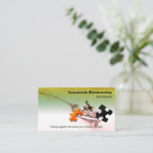 Beruflicher Beruf für ein gesundes Leben Visitenkarte (Stehend Vorderseite)