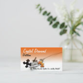 Beruflicher Beruf für ein gesundes Leben Visitenkarte (Stehend Vorderseite)