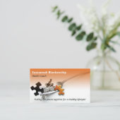 Beruflicher Beruf für ein gesundes Leben Visitenkarte (Stehend Vorderseite)