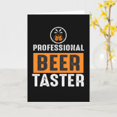 Beruflicher Bierkasten Karte (Gelbe Blume)