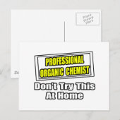 Beruflicher Bio Chemist...Joke Postkarte (Vorne/Hinten)
