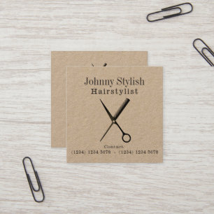 Beruflicher Blick der modernen Eleganz Quadratische Visitenkarte