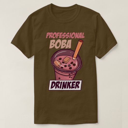 Beruflicher Boba Drinker Funny Bubble Tee 1 (Design vorne)