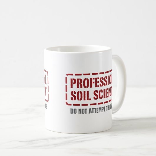 Beruflicher Boden-Wissenschaftler Kaffeetasse (VorderseiteRechts)