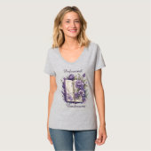 Beruflicher Bookworm T-Shirt (Vorderseite Vollansicht)