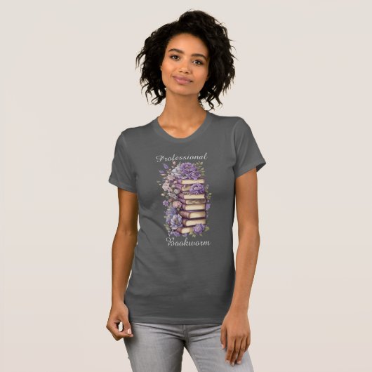 Beruflicher Bookworm T-Shirt (Vorne ganz)