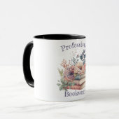 Beruflicher Bookworm Tasse (Vorderseite Links)