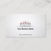 Beruflicher Bowling  Visitenkarte (Vorderseite)