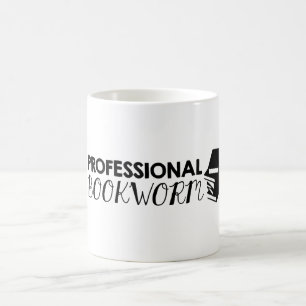 Beruflicher Bücherwurm Kaffeetasse