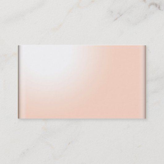 Beruflicher Busfahrer Visitenkarte (Rückseite)