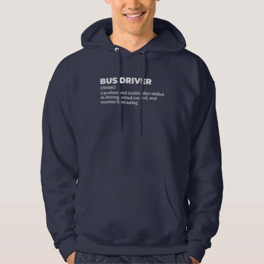 Beruflicher Bustreiber - Definition-Hoodie Hoodie (Vorderseite)