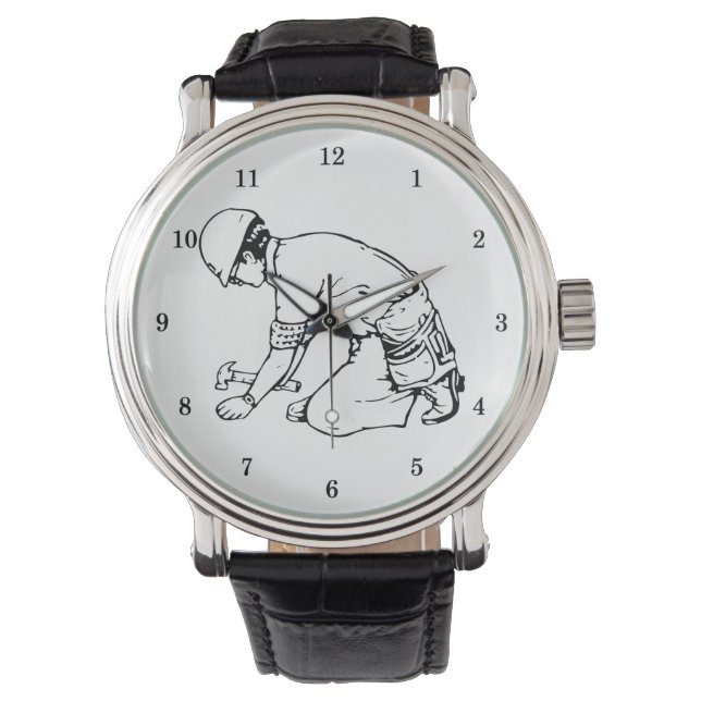 Beruflicher Carpenter Armbanduhr (Vorderseite)