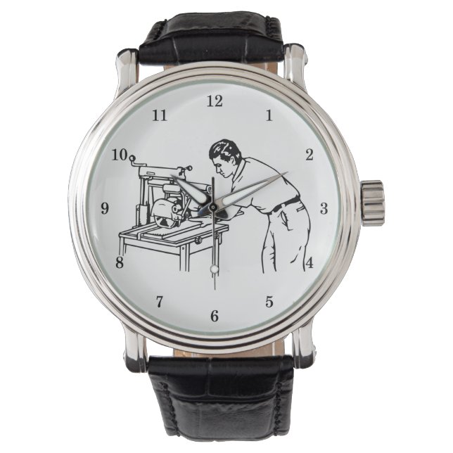 Beruflicher Carpenter Armbanduhr (Vorderseite)