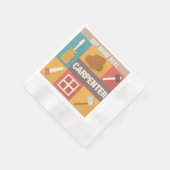 Beruflicher Carpenter Iconic Serviette (Ecke)