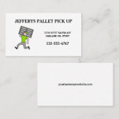 Beruflicher Cartoon-Typ Visitenkarte (Vorne/Hinten)