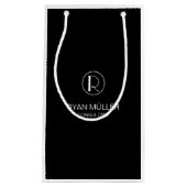 Beruflicher Chic-elegantes schlichtes und Kleine Geschenktüte (Vorderseite)