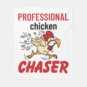 Beruflicher Chicken Chaser Hühner Bauer Fleecedecke