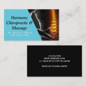 Beruflicher Chiropraktiker Visitenkarte (Vorne/Hinten)