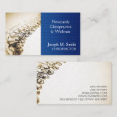 Beruflicher Chiropraktor, Krankenversicherungskart Visitenkarte (Vorne/Hinten)