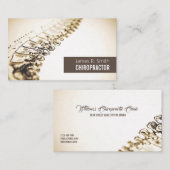 Beruflicher Chiropraktor und Gesundheit Visitenkarte (Vorne/Hinten)