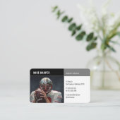 Beruflicher Coach | Rugby Master Sport Visitenkarte (Stehend Vorderseite)