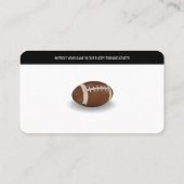 Beruflicher Coach | Rugby Master Sport Visitenkarte (Rückseite)