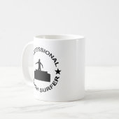 Beruflicher Couchübersetzer Kaffeetasse (Vorderseite Links)