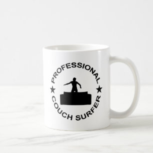 Beruflicher Couchübersetzer Kaffeetasse