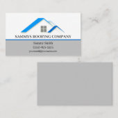 Beruflicher Dachdecker-Dachdecker-Vertragspartner Visitenkarte (Vorne/Hinten)