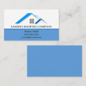 Beruflicher Dachdeckerservice Visitenkarte (Vorne/Hinten)