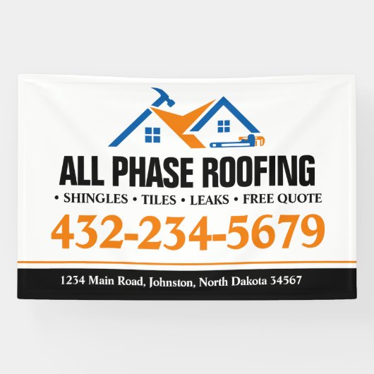 Beruflicher Dachservice Banner (Horizontal)