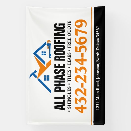 Beruflicher Dachservice Banner (Vertikal)