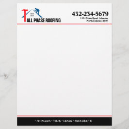 Beruflicher Dachservice Briefbogen