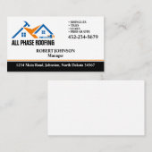 Beruflicher Dachservice Visitenkarte (Vorne/Hinten)