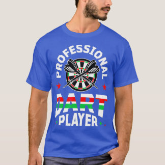 Beruflicher Dart Player - Dartboard - Dart T-Shirt