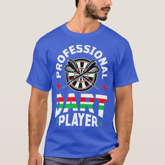 Beruflicher Dart Player - Dartboard - Dart T-Shirt (Vorderseite)