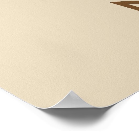 Beruflicher Dart Player, Text bearbeiten Poster (Ecke)