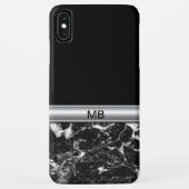 Beruflicher das Monogramm-Entwurf der Männer Case-Mate iPhone Hülle (Rückseite)