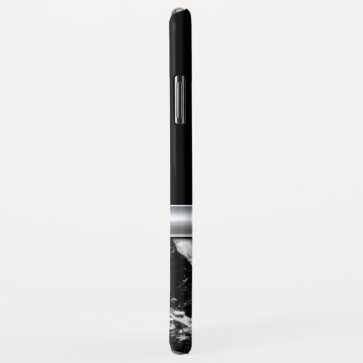 Beruflicher das Monogramm-Entwurf der Männer Case-Mate iPhone Hülle (Hinten/Rechts)