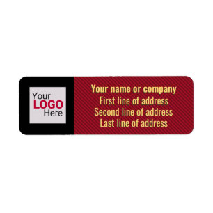 Beruflicher Diagonalstreifen: Rot, Schwarz und Gol