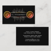 Beruflicher DJ Visitenkarte (Vorne/Hinten)