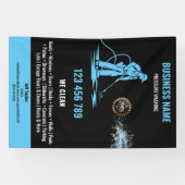 Beruflicher Druck Power waschen Banner (Horizontal)