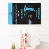 Beruflicher Druck Power waschen Banner (InSitu)