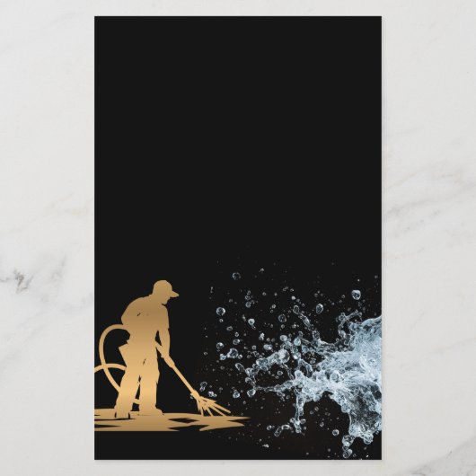 Beruflicher Druck Power waschen Flyer (Hinten)