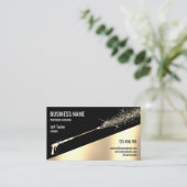 Beruflicher Druck Power waschen sauber Visitenkarte (Stehend Vorderseite)