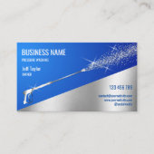 Beruflicher Druck Power waschen sauber Visitenkarte (Vorderseite)