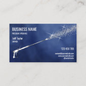 Beruflicher Druck Power waschen sauber Visitenkarte (Vorderseite)